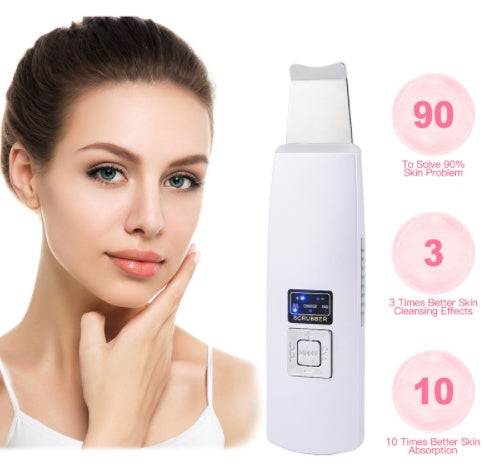 Ultrasonic Skin Scrubber Cleanser