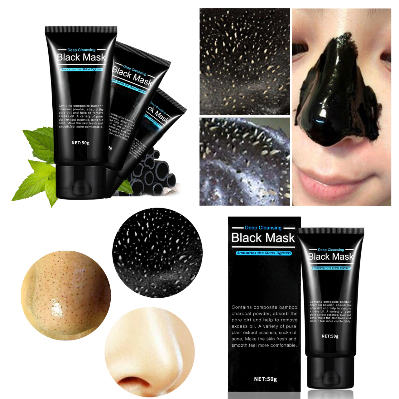 Black Charcoal Peel-Off Mask