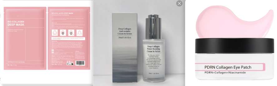 Collagen Hydrogel Facial Mask Set