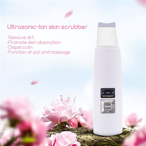 Ultrasonic Skin Scrubber Cleanser